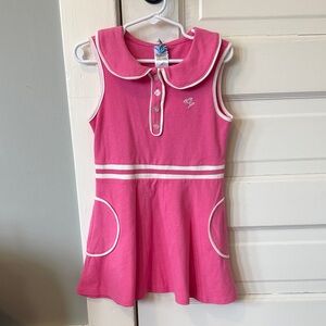 Draper James Pink Dress with White Accents